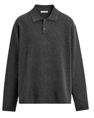 Polo Shirt Knit Collar and Placket